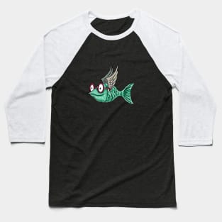 Happy Water, the Flying Fish Baseball T-Shirt